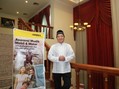Julian Noor, CEO Adira Insurance, menjelaskan perlindungan dari Adira Insurance untuk para Pemudik
