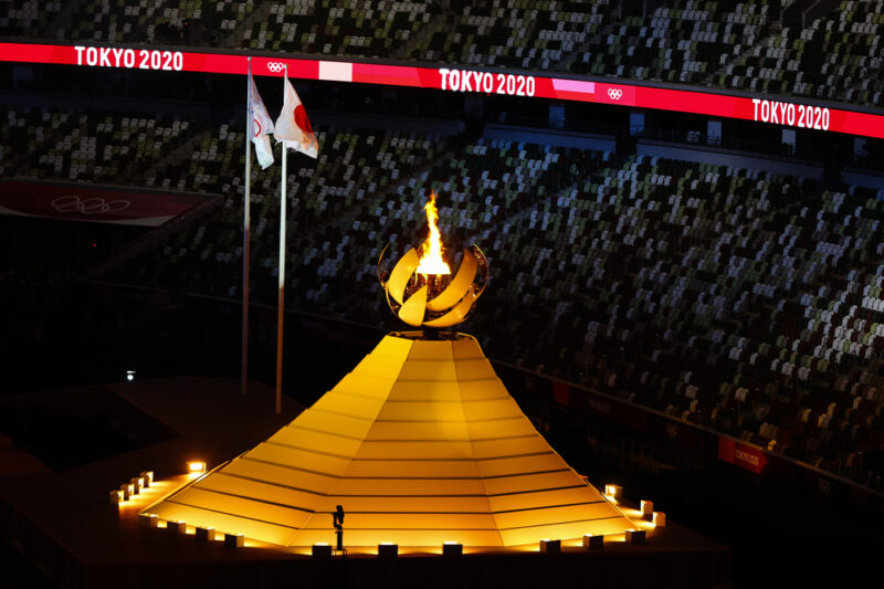 Tokyo,,Japan,-,July,23,,2021:,Opening,Ceremony,Of,The