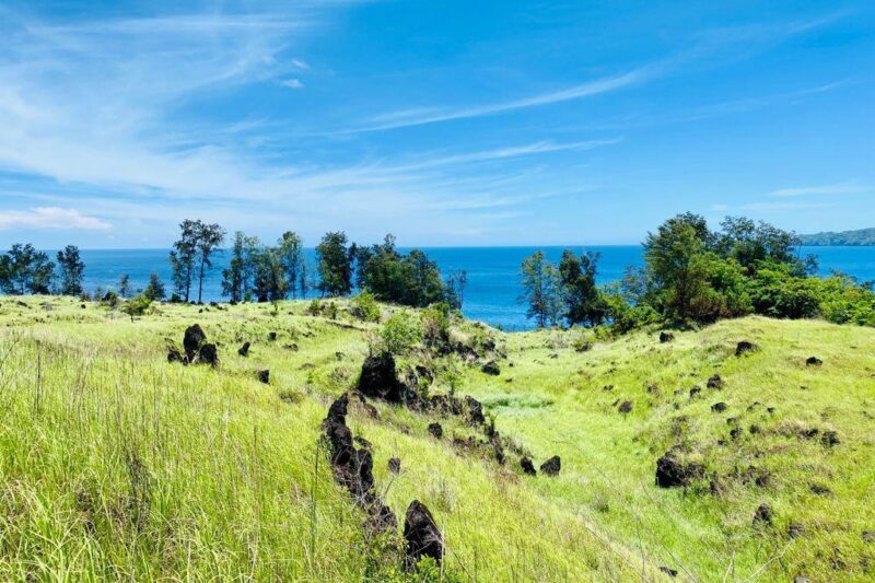 Ocean view of Batuangus 369 tourist site