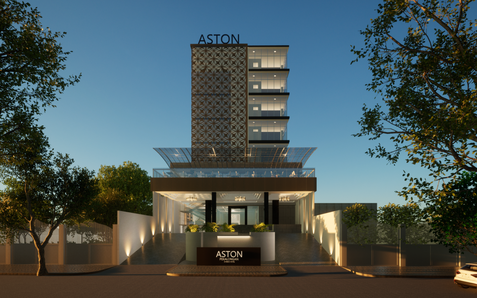 Tampak Depan Aston Pekalongan Syariah