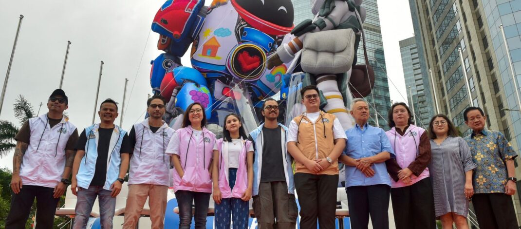 Wamen Ekraf Resmikan “Giant Balloon” Pelangi di Mars: Tonggak Baru Film Sci-Fi Anak Indonesia