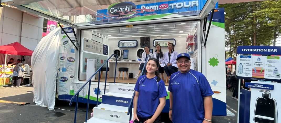 Edukasi Kulit Sensitif Secara Langsung, Cetaphil Derm On Tour Hadir Menjangkau Warga Jakarta Lewat Konsep Mobile Van