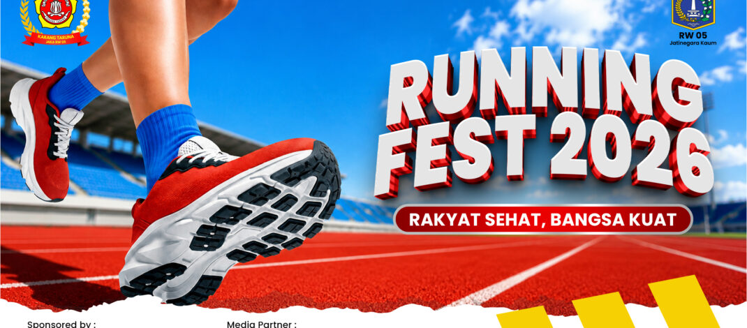 Running Fest 2026 RW05 Jatinegara Kaum Siap Digelar, Usung Semangat “Rakyat Sehat, Bangsa Kuat”